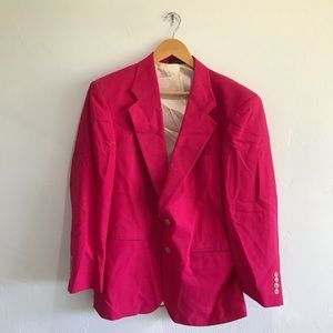 Linen Lites Pink Men’s Suit Coat Jacket